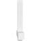 Ekena Millwork Eugene Architectural Grade PVC Gable Bracket, 60"W x 27 1/2"H x 4"D x 4"F, 11/12 Pitch GBP060X28X0404EUG00 - alternate 5